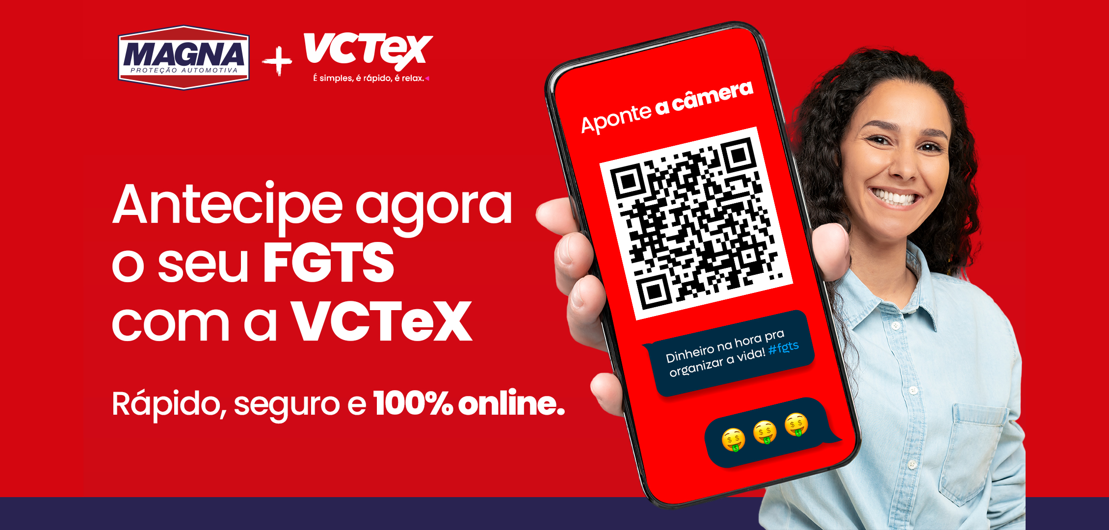 Antecipe agora o seu FGTS