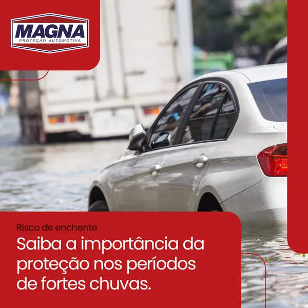  Risco de enchente: saiba a importância da proteção nos períodos de fortes chuvas. 